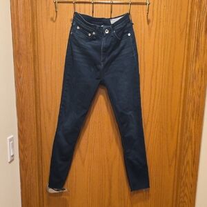 rag & bone Dark Blue Skinny Jeans